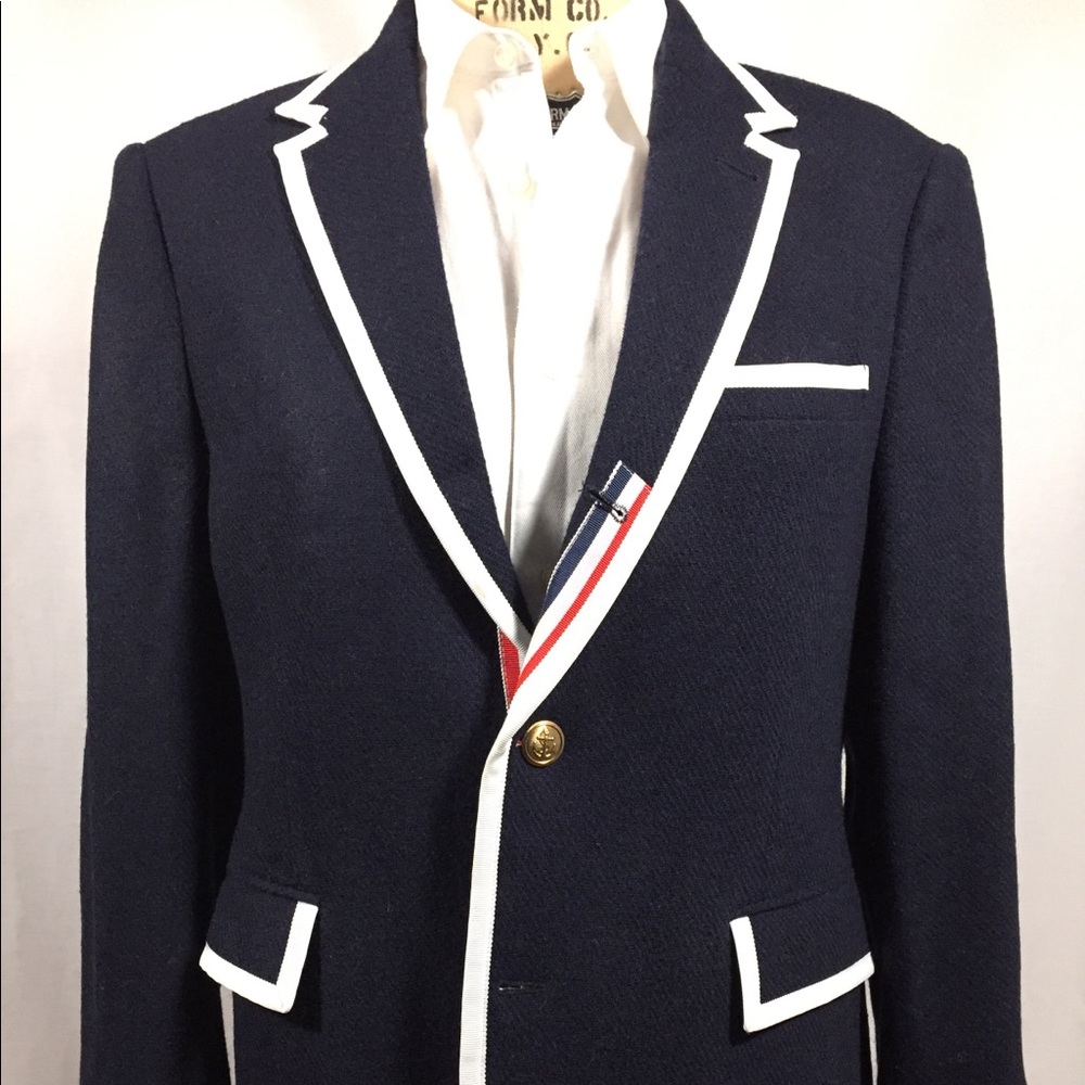 Men’s Size M Thom Browne Wool Sportscoat Blazer